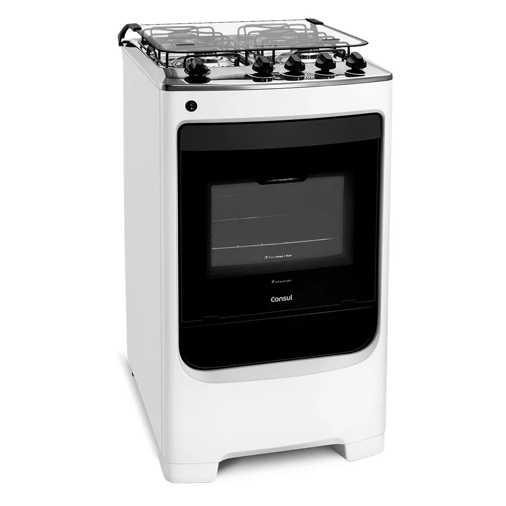 Image 0 of 4 of Fogão de Piso Consul Facilita 4 Bocas Acendimento Automático CFO4NAB