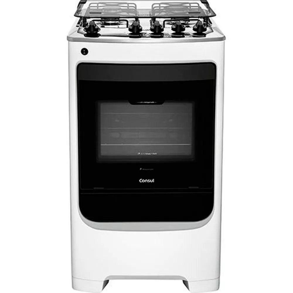 Image 1 of 4 of Fogão de Piso Consul Facilita 4 Bocas Acendimento Automático CFO4NAB
