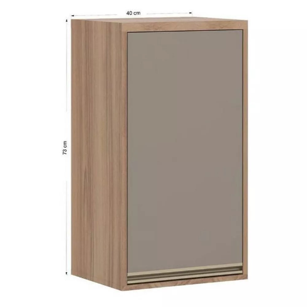 Armário Aéreo Luciane Yara com 1 Porta 40cm