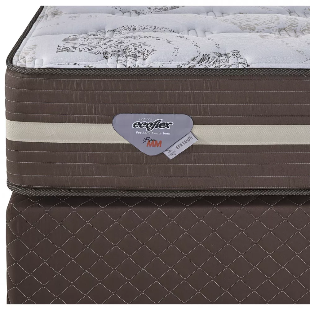 Colchao Ecoflex High Quality Casal 1,38X1,88X0,31