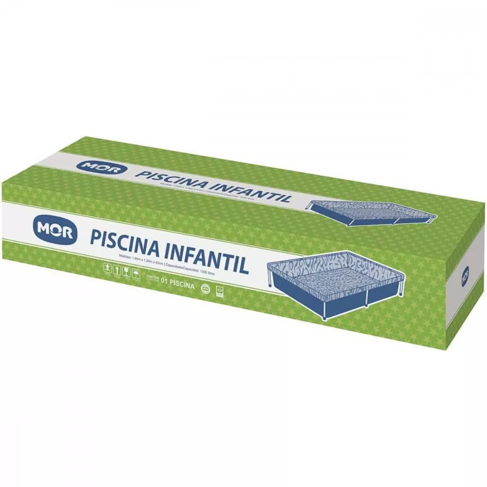 Piscina Infantil Mor 1000 Litros 1,9x1,30