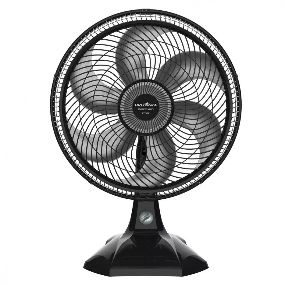 Ventilador de Mesa Britânia 3 Velocidades 40cm BVT400