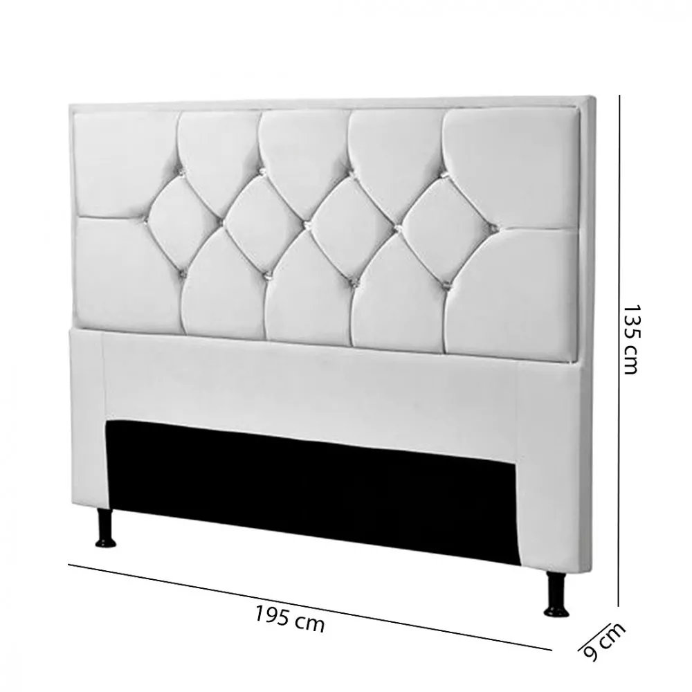Cabeceira Js Móveis Mali King 195 cm