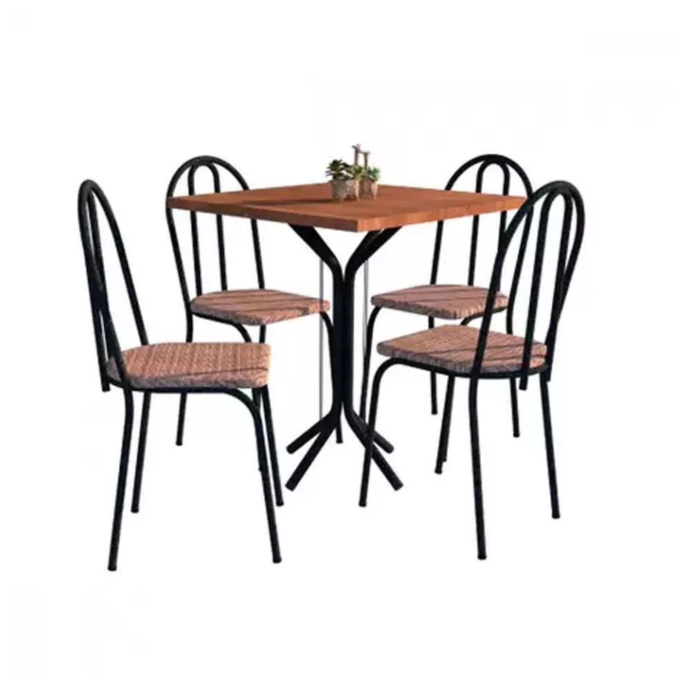 Mesa Dalia 4 Cadeiras com Tampo Artefamol