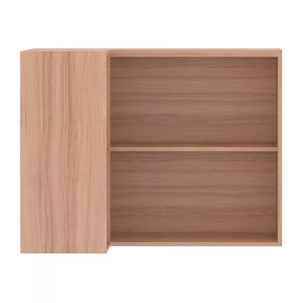 Armário de Canto Reto Yara Luciane 2 Portas