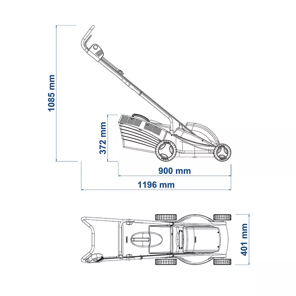 Cortador de Grama Elétrico Tramontina 1300W