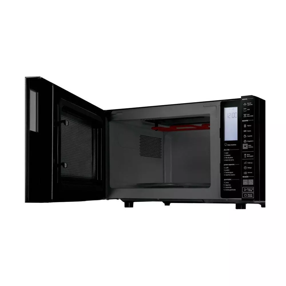 Microondas Brastemp 32 Litros Display LCD Função Grill Receitas Pré-programadas BMG45AE