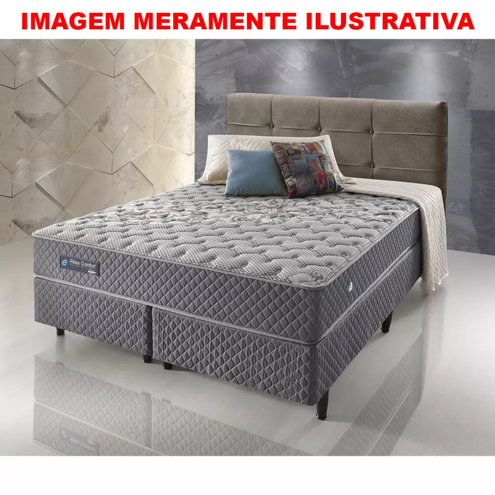 Base Box Ecoflex Queen Size Casal Eco 79x198x25 cm