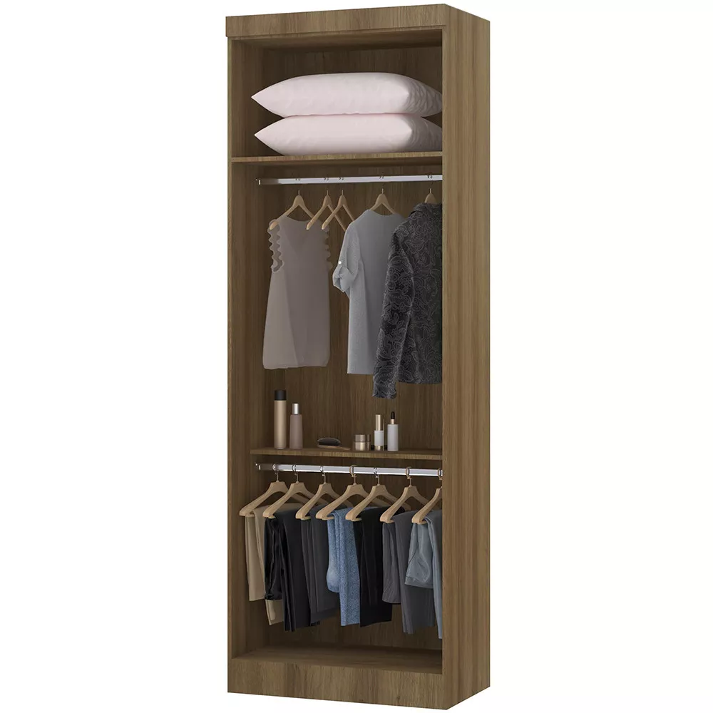 Módulo Guarda Roupa Eucamoveis Paris 2 Portas