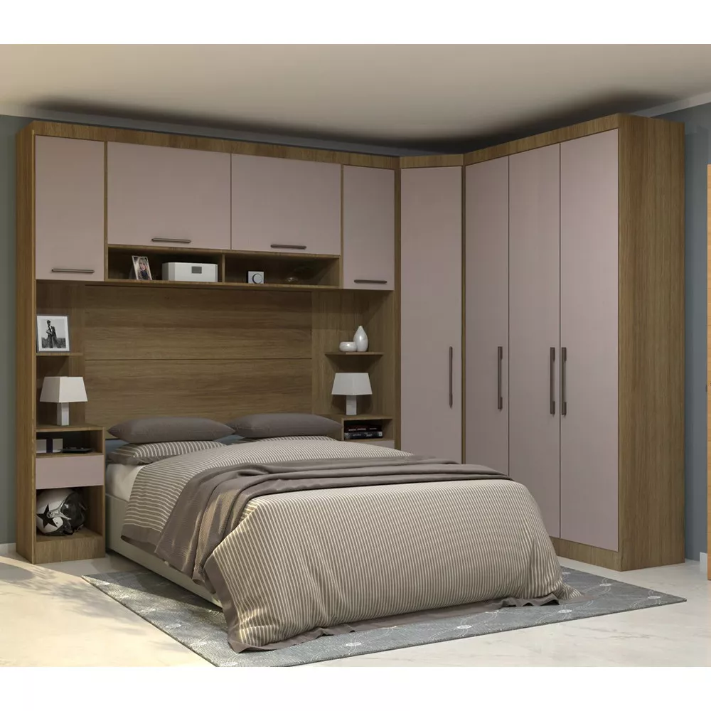 Módulo Guarda Roupa Eucamoveis Paris 2 Portas