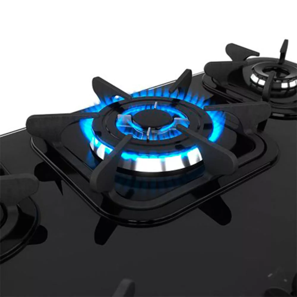 Cooktop Mueller 5 Bocas com Queimador Tripla Chama WK26 60.1270.004