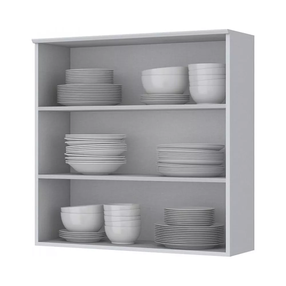 Armário Aéreo Henn 2 Portas 80cm MDF Americanas