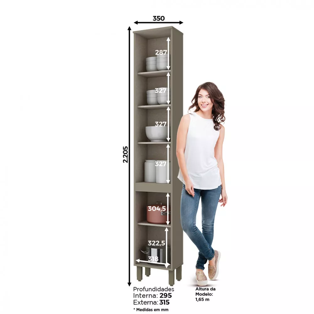 Imagem 12 de 15 de Cozinha Completa Henn Connect 7 peças