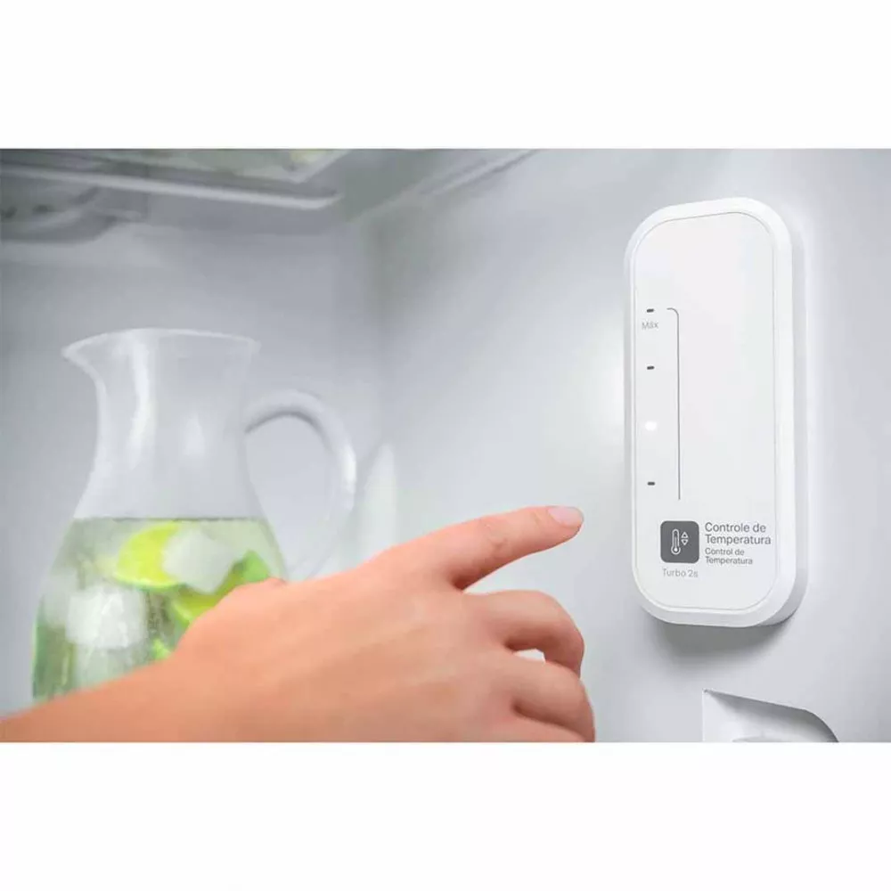 Imagem 8 de 10 de Refrigerador Consul Frost Free Inox 386 L Duplex CRM44AKBNA