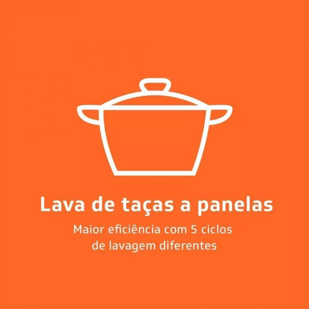 Lava Louça Brastemp 8 Serviços 5 Programas De Lavagem BLF08BBBNA