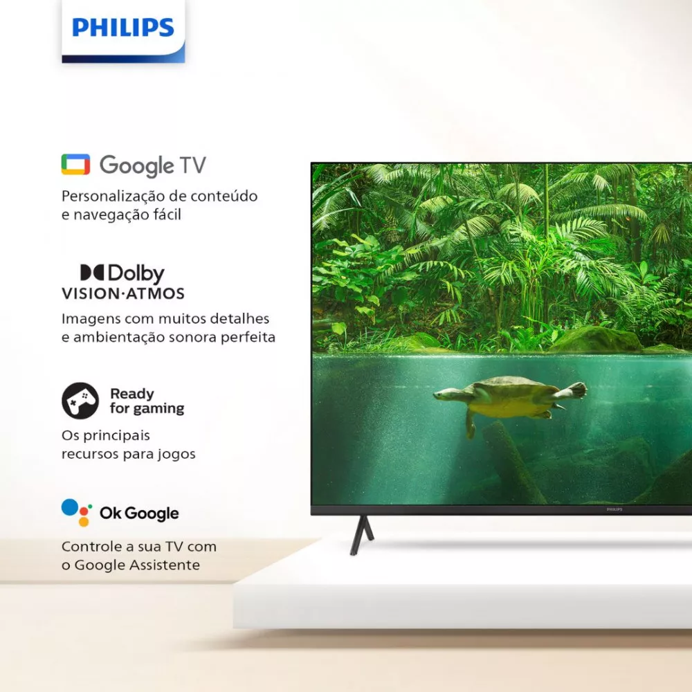 Smart TV 55 Philips 55PUG7408 4K  Google TV