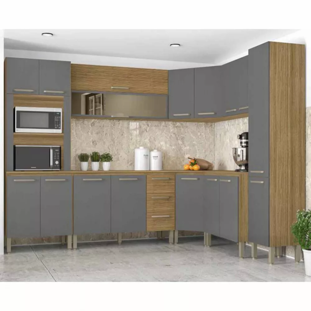 Paneleiro Simples Kits Paraná Ametista 2 Portas