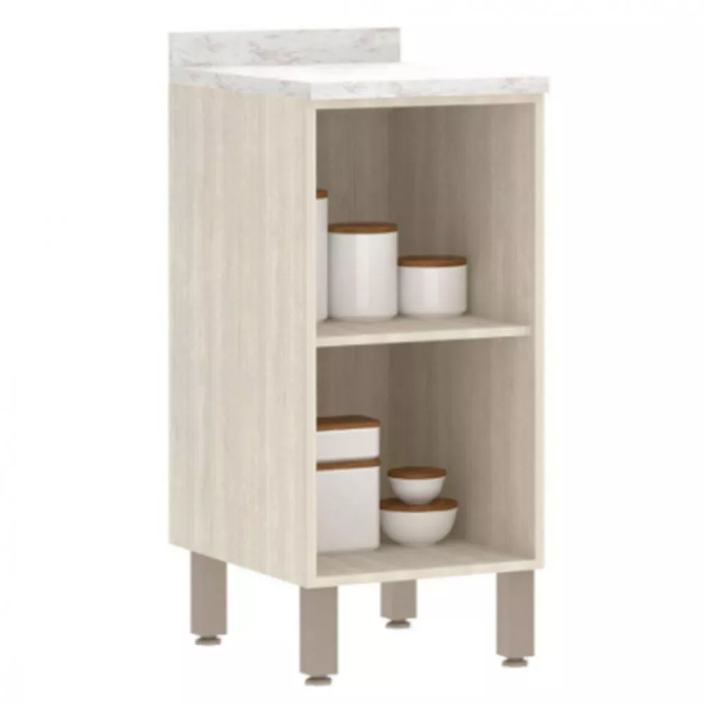 Balcão/ Armário Luciane Linea 01 Porta Com Tampo