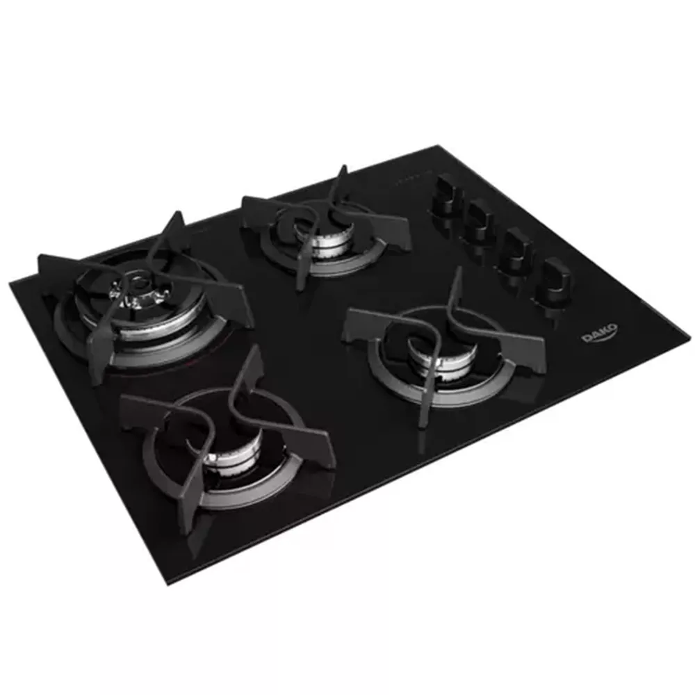 Cooktop Dako Supreme 4 Bocas Tripla Chama