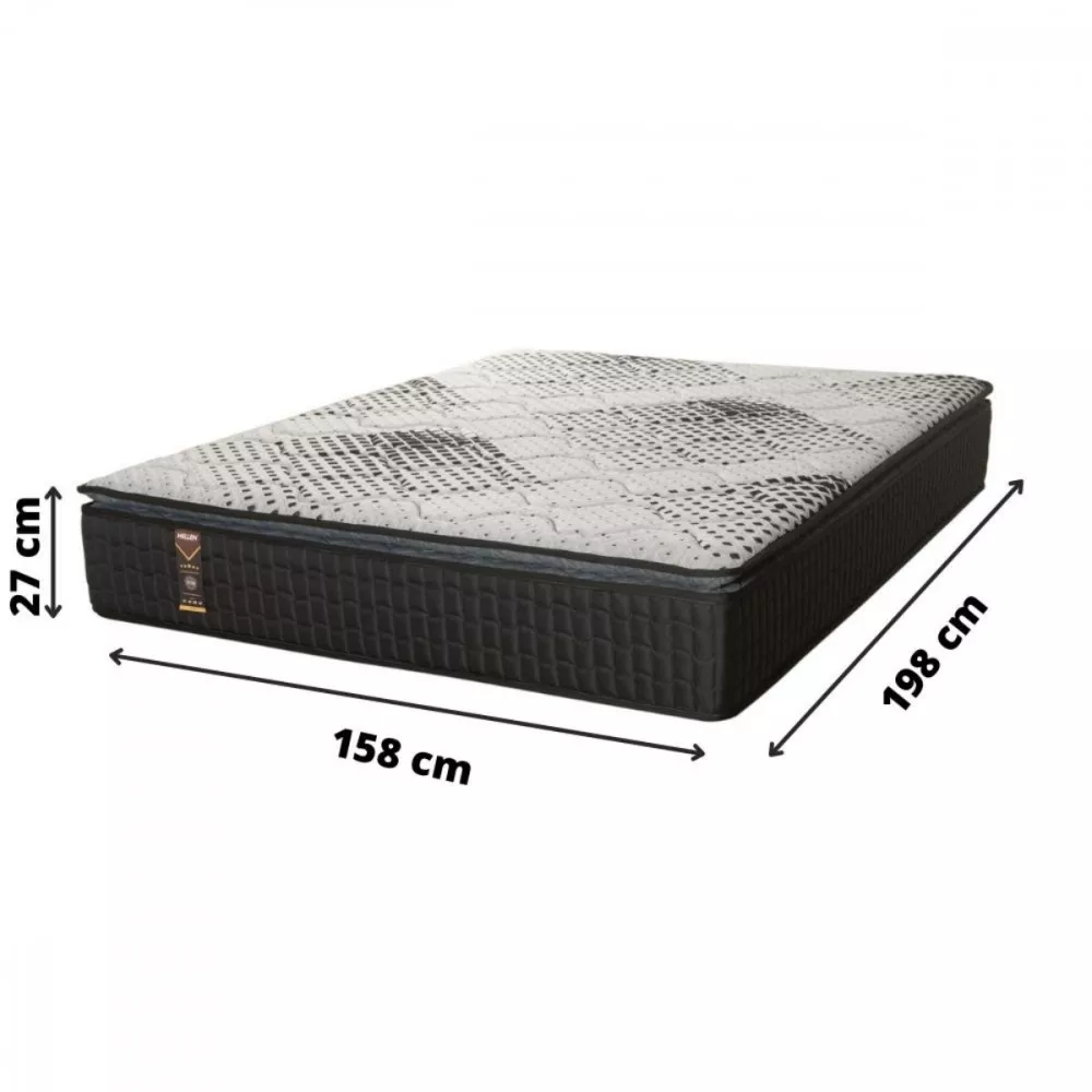 Colchão Casal Hellen Laguna 1,58x1,98x0,27cm