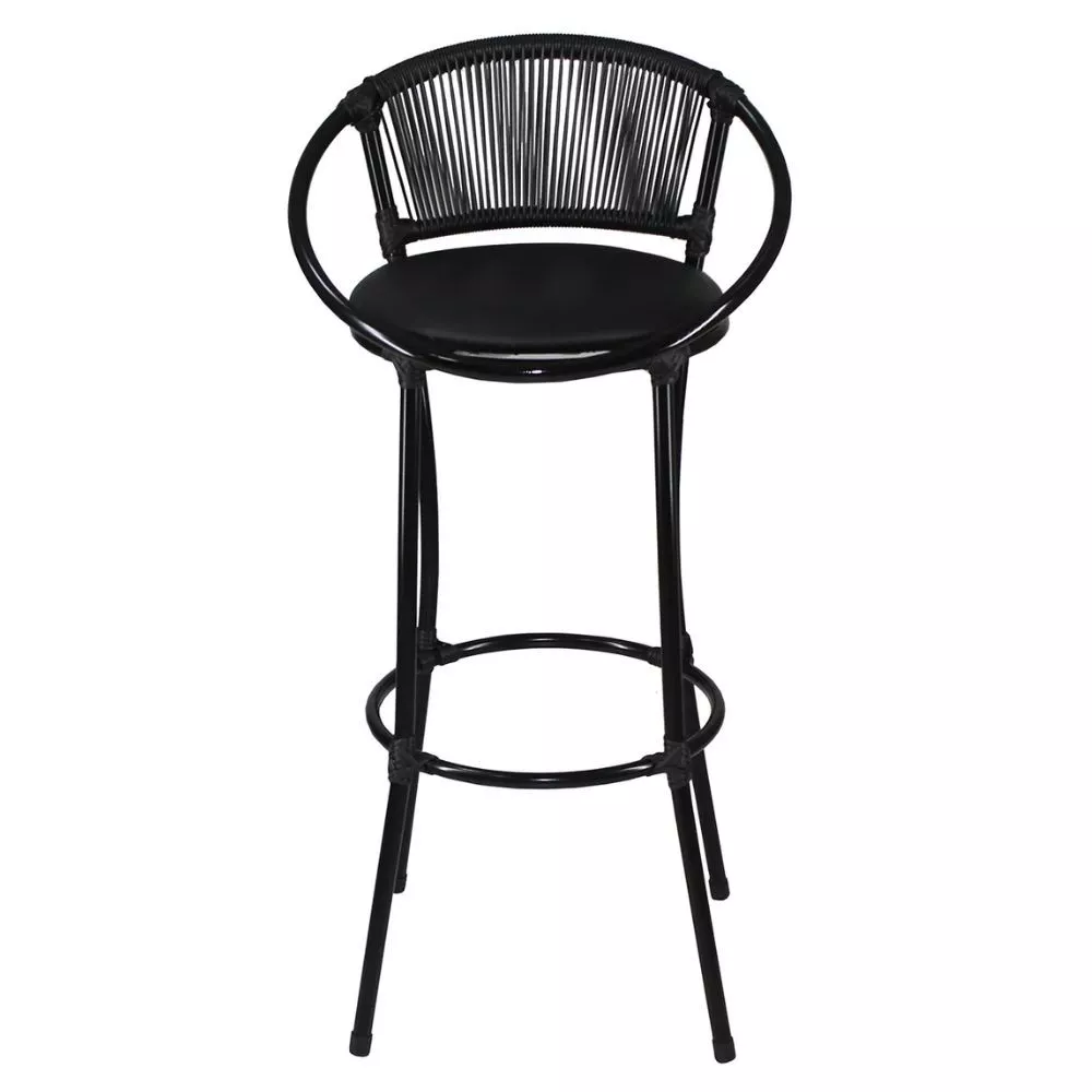 Conjunto de mesa com 3 banquetas Bistro Havai Famais