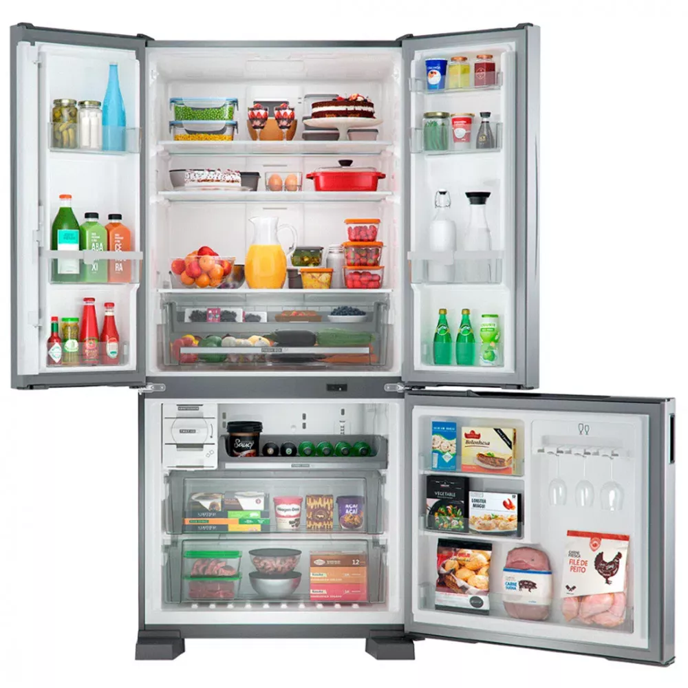 Refrigerador Brastemp BRO85AK Inverse 3 Portas 554L