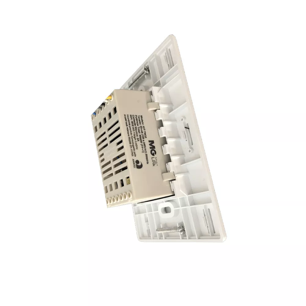 Interruptor Inteligente Touch 3 Teclas Branco Smart Link 21562 Margirius