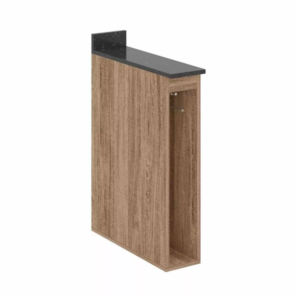 Balcão Kali 15x85x50 Guardanapeiro Com Tampo 25MM Nicioli