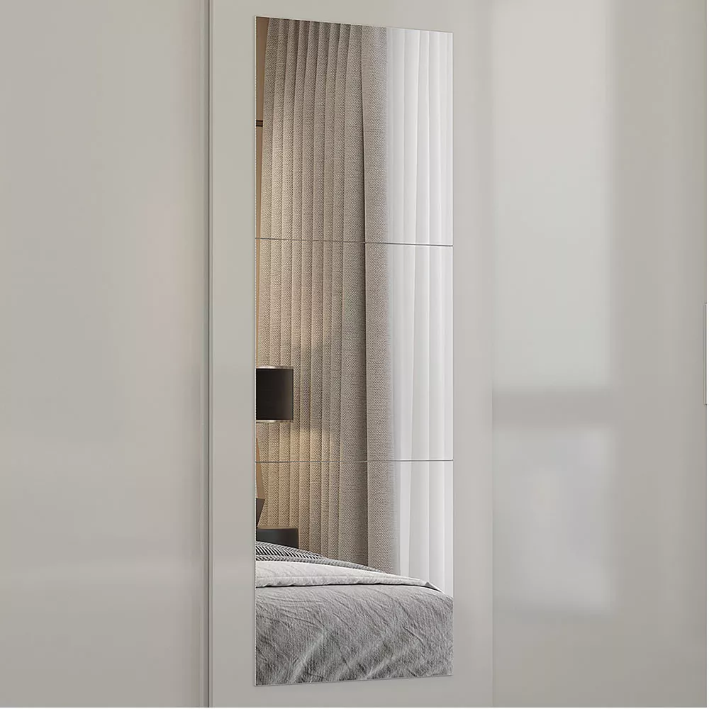 Image 5 of 8 of Guarda Roupa Casal Fortaleza 3 Portas Com Espelho Carioca Móveis