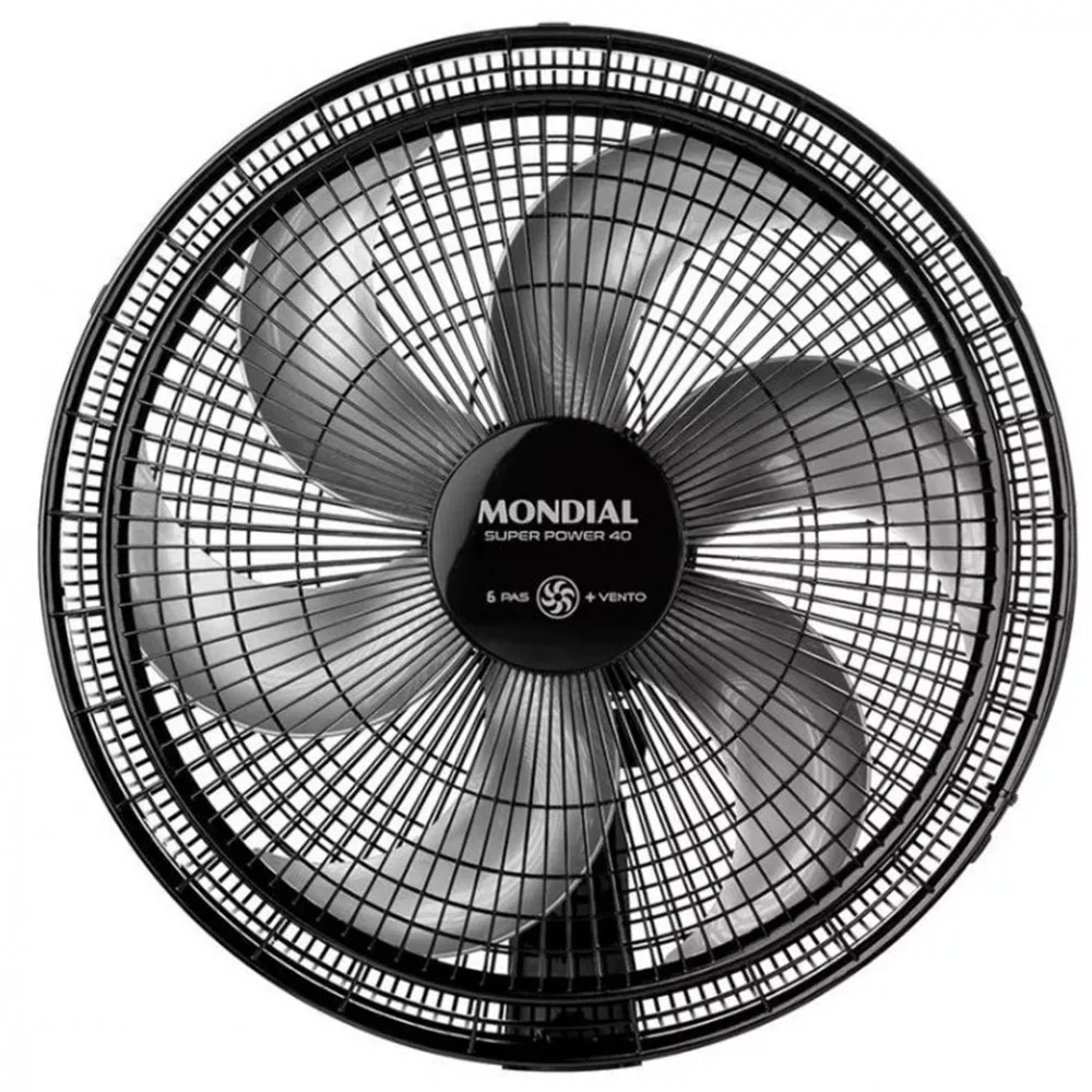 Ventilador De Mesa Mondial 40cm Super Power 6 Pás VSP-40-B