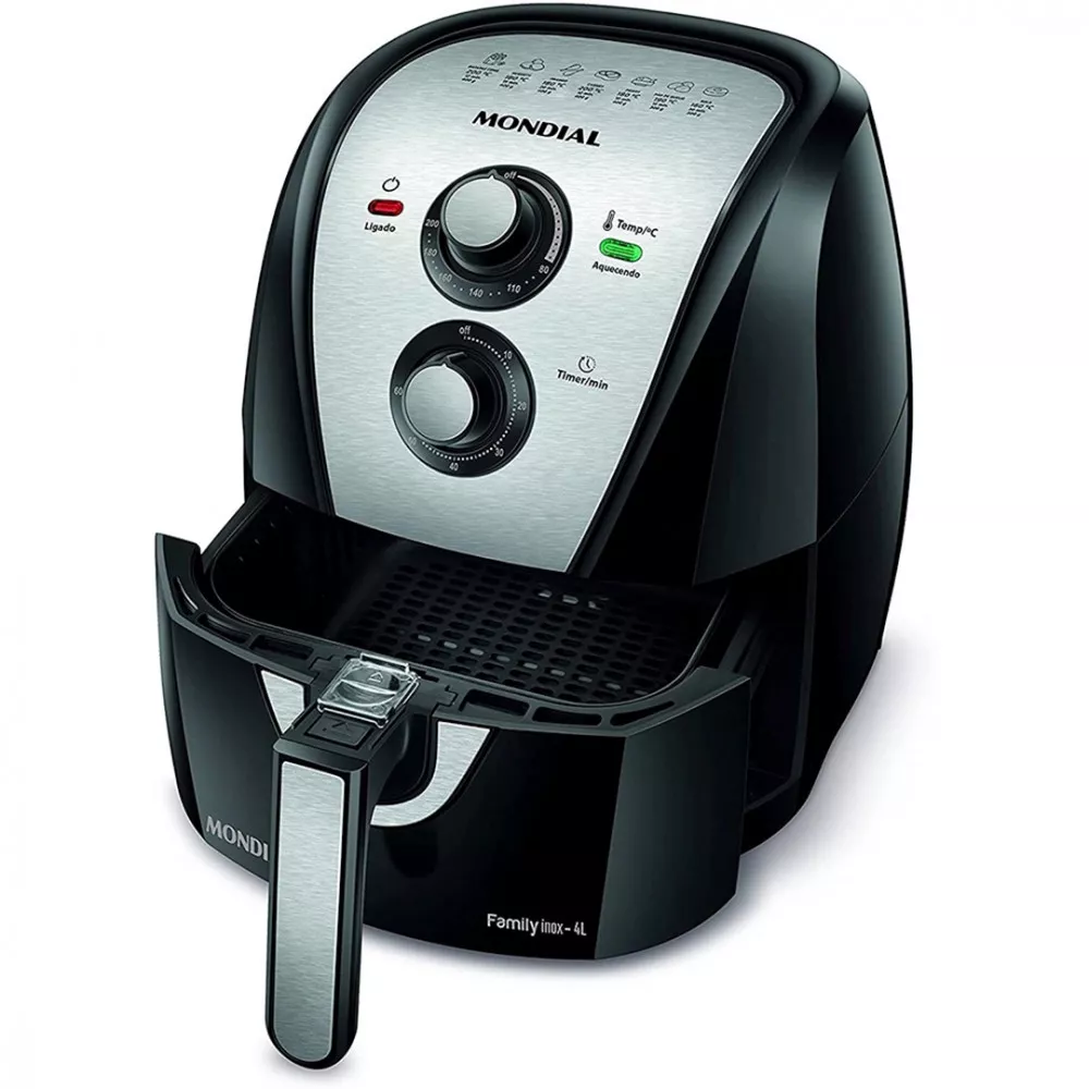 Fritadeira Eletrica Air Fryer Mondial 4 Litros AFN40