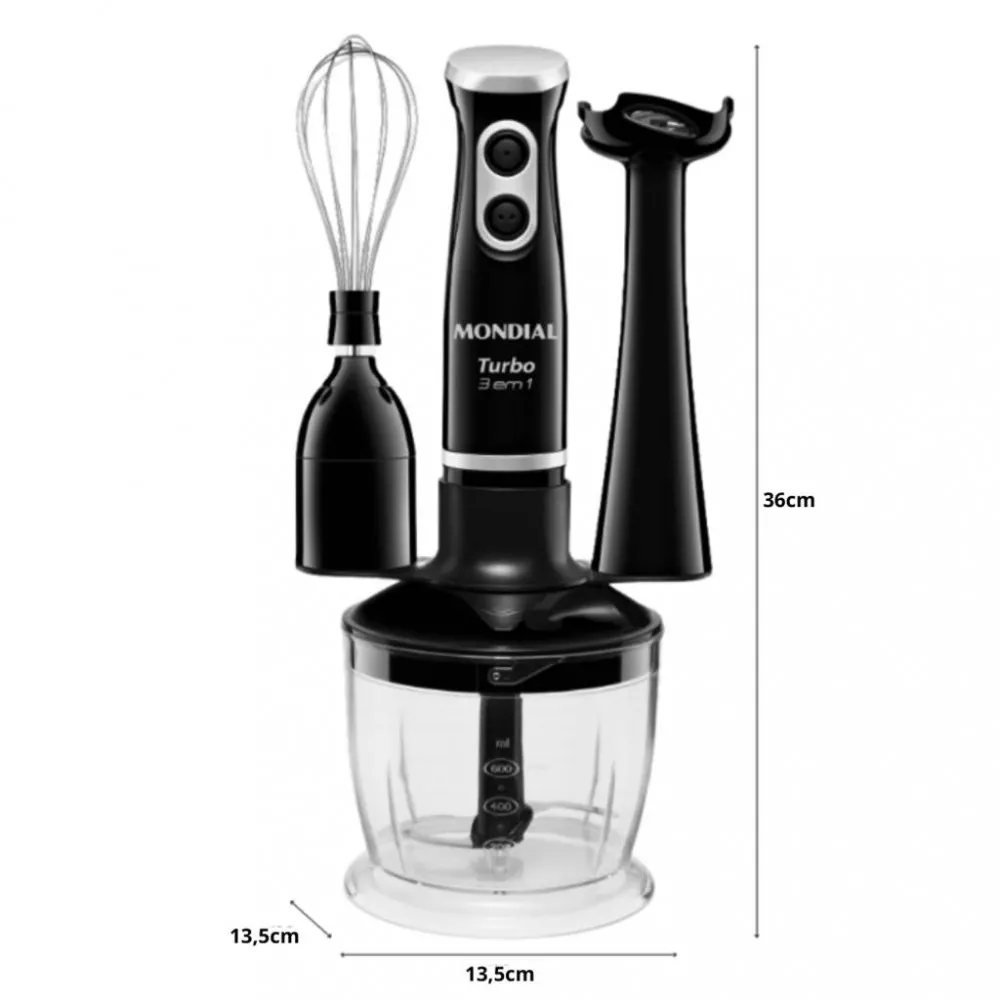 Image 2 of 3 of Mixer Mondial 3 em 1 M-14 350W