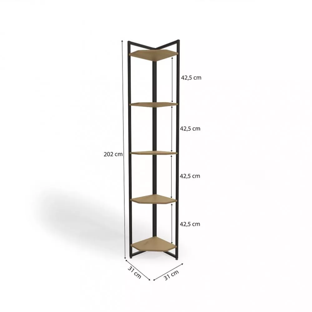 Estante Cantoneira Industrial 4 Prateleiras Li022 Kappesberg