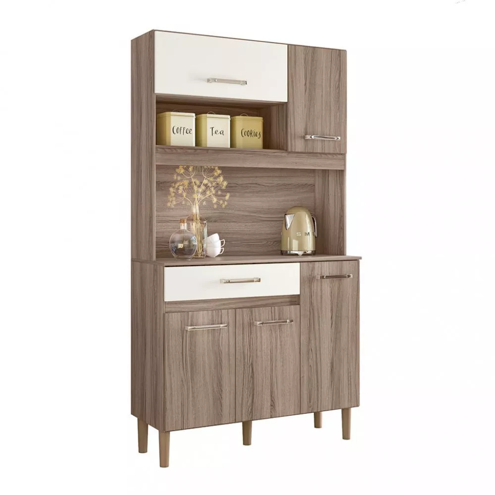 Cozinha Compacta 5 Portas 1 Gaveta Magazin Nicioli