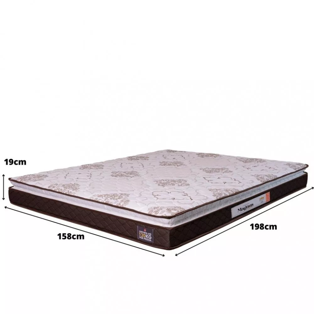 Colchão Quenn 158cm Espuma D33 Magnum Hellen