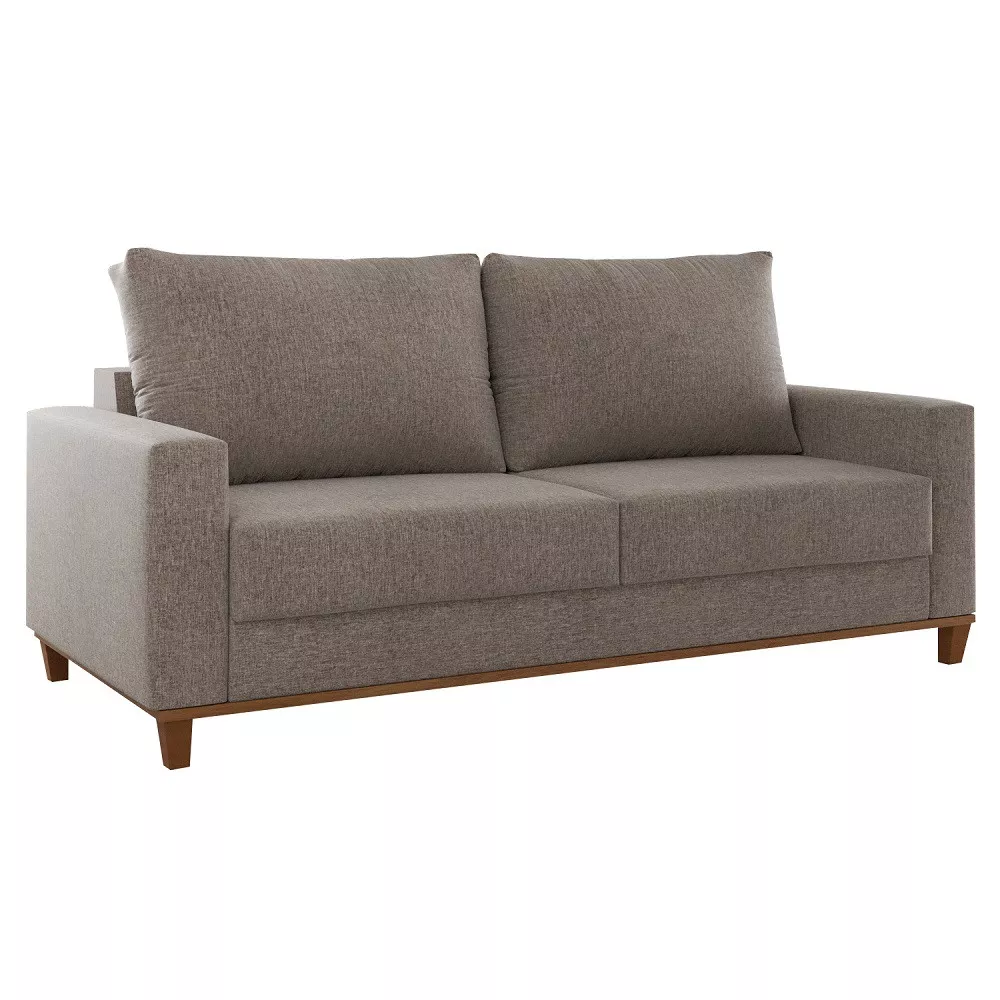 Sofá 3 Lugares Linho 180cm Vicente Viero Móveis