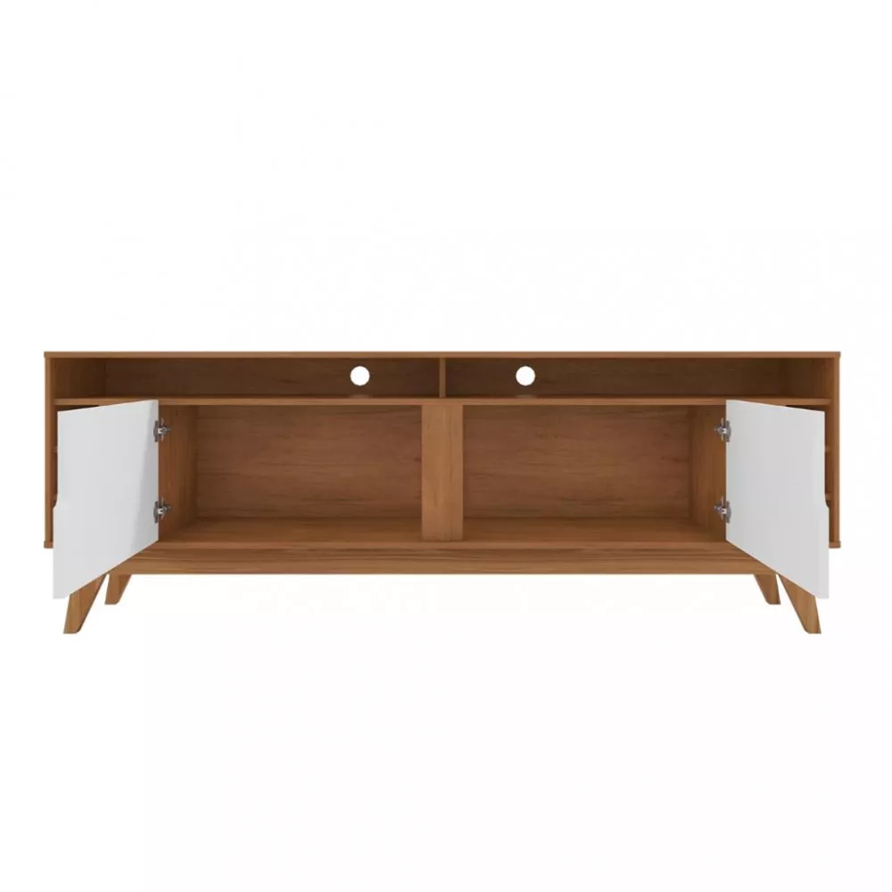 Rack para TV Até 60 Polegadas 2 Portas 160cm Wine Casa D