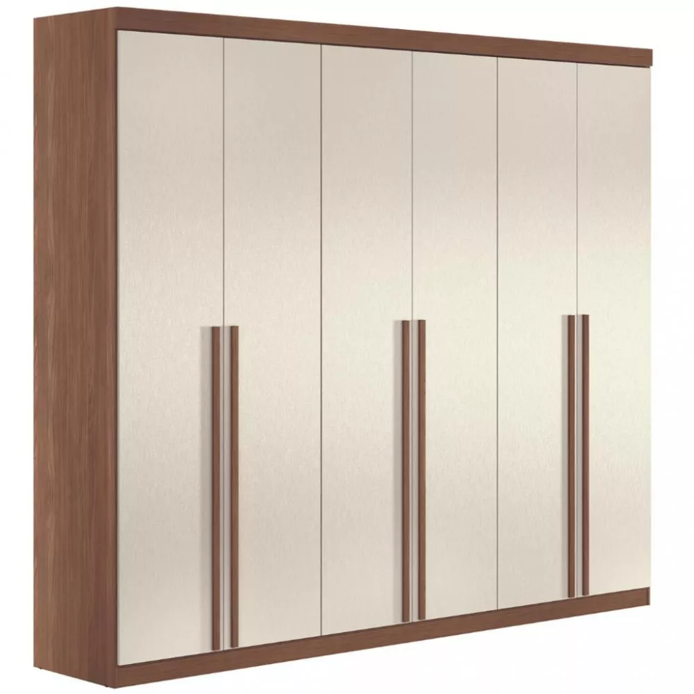 Image 1 of 4 of Guarda Roupa Casal 6 Portas 4 Gavetas Versalhes Santos Andira