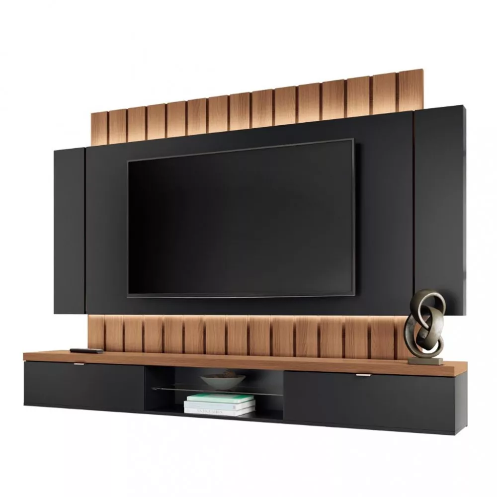 Painel para TV até 70 Polegadas 2 Portas Illusion 2.2 HB Móveis