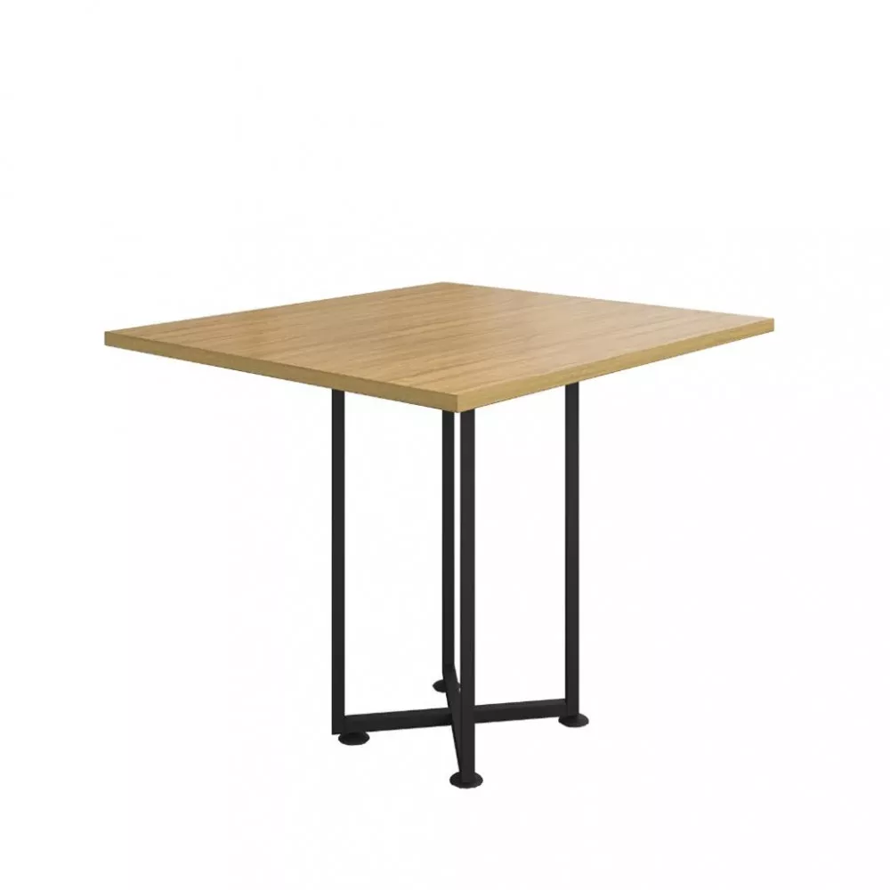 Mesa Quadrada 90cm PR-24PA Móveis Belo