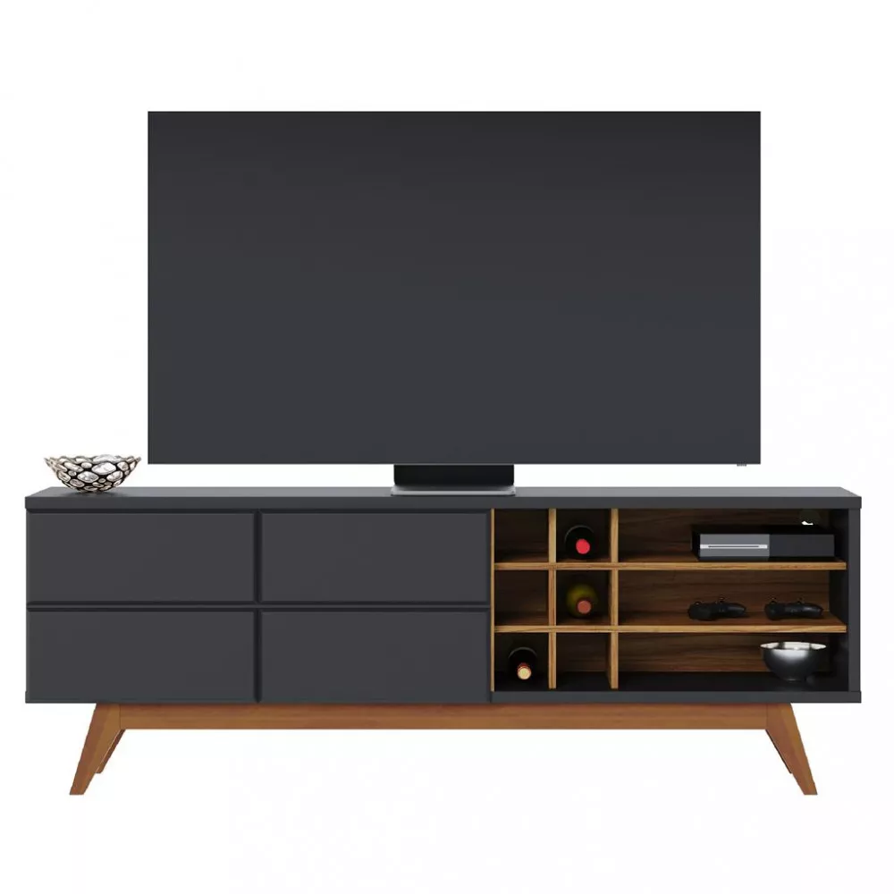 Rack para TV até 70 Polegadas 2 Portas Noronha Colibri