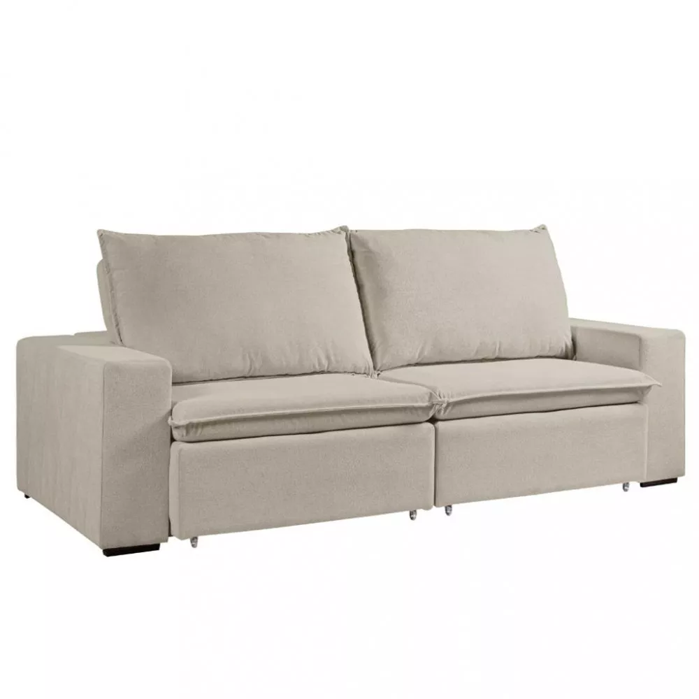 Sofá 4 Lugares 250cm Retrátil Reclinável Boucle Daniela Takei
