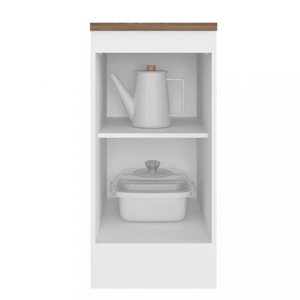 Balcão com Tampo 1 Porta 41cm Unna Poliman