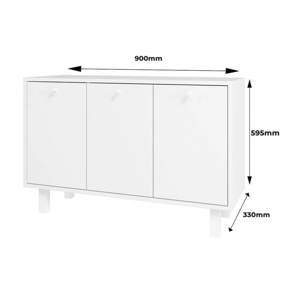 Balcão 3 Portas BSE06 BRV Móveis