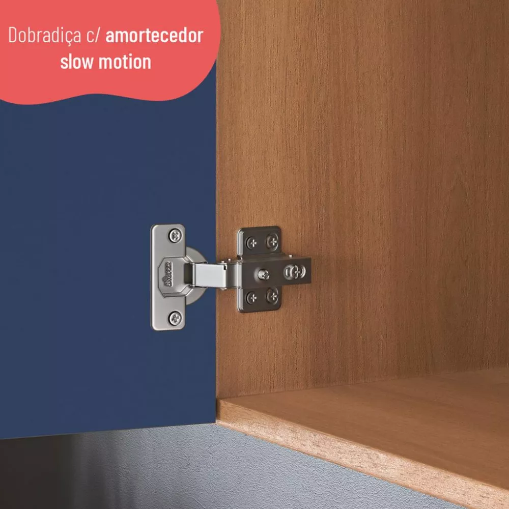 Paneleiro Torre Quente 4 Portas Sálvia Telasul