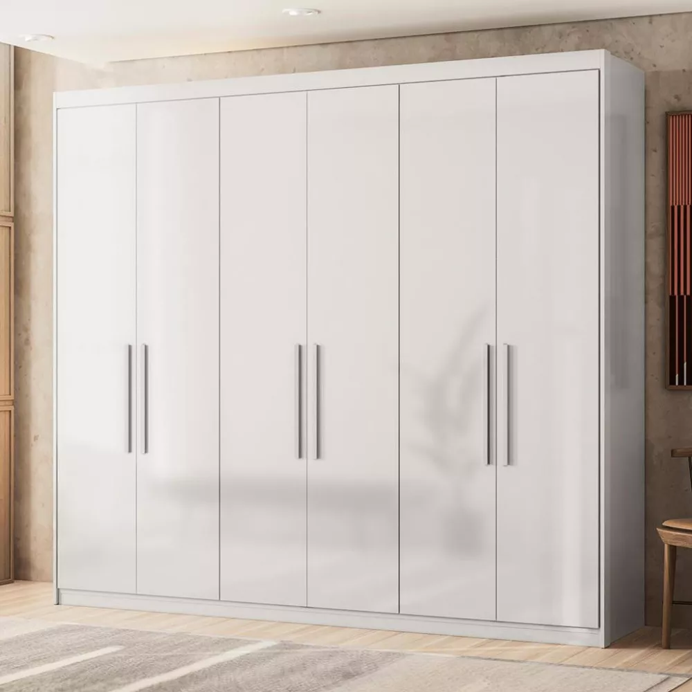 Image 0 of 5 of Guarda Roupa Casal 6 Portas 4 Gavetas Venice Demobile