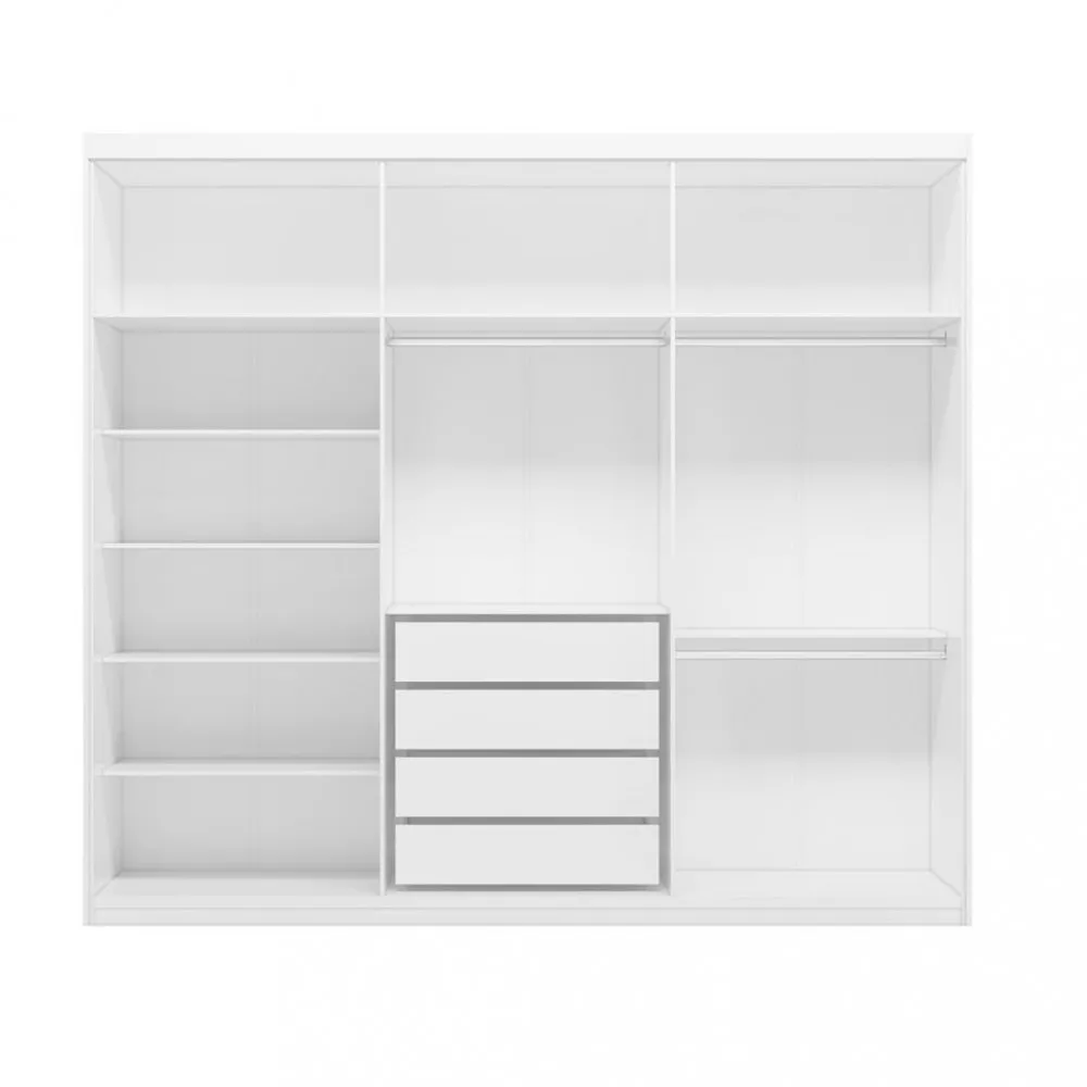 Image 2 of 5 of Guarda Roupa Casal 6 Portas 4 Gavetas Venice Demobile