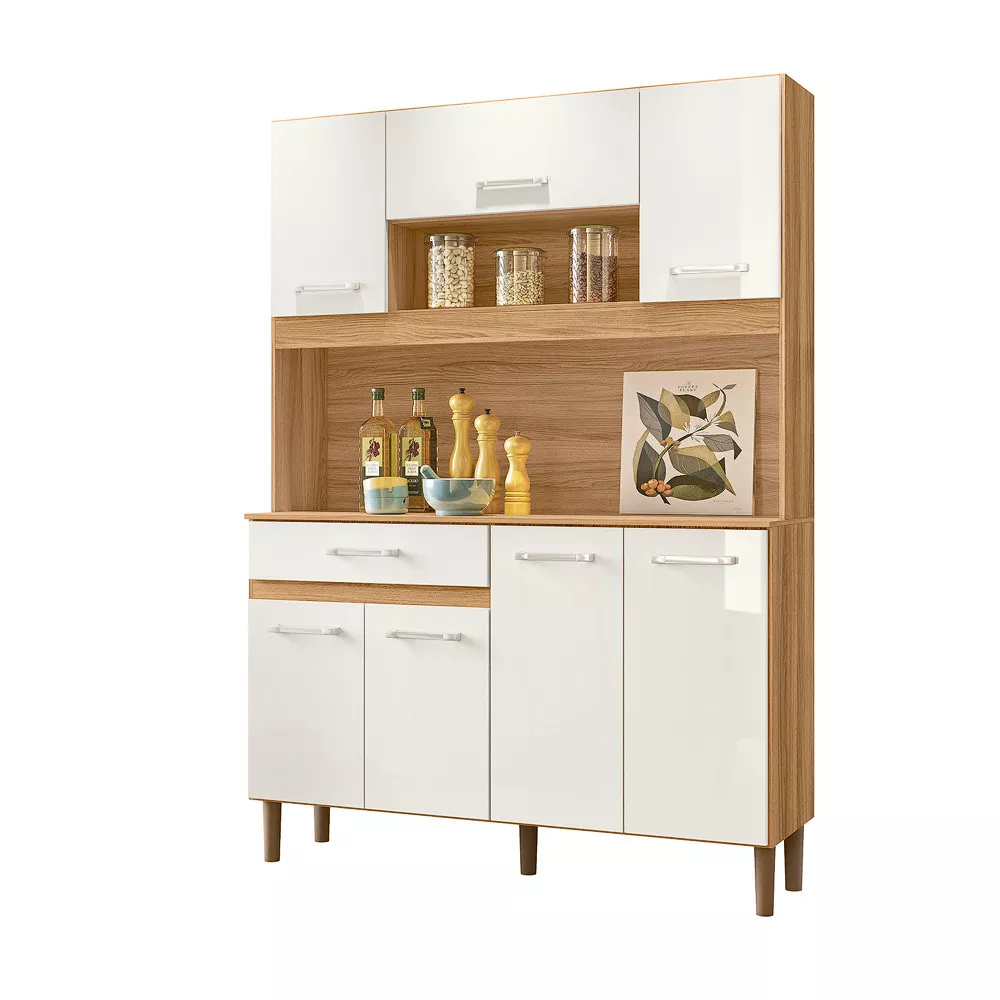 Cozinha Compacta 7 Portas 1 Gaveta Magazin Nicioli