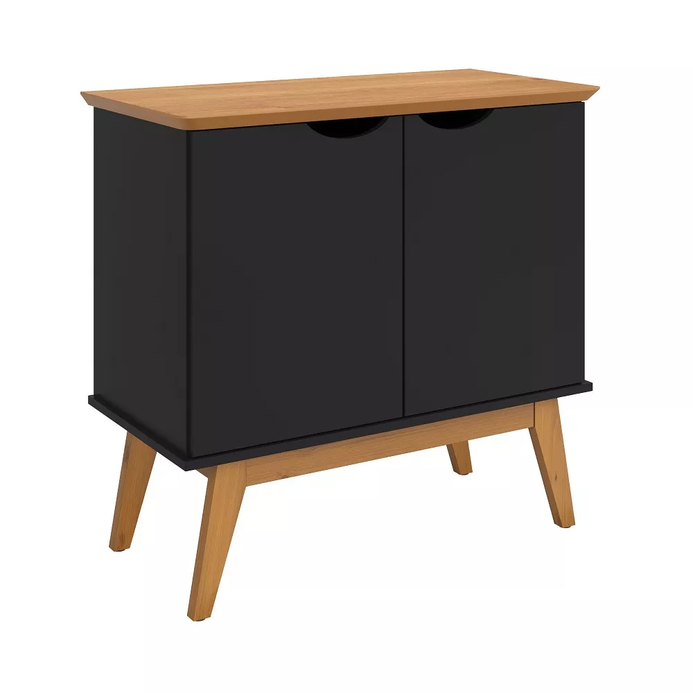 Aparador 2 Portas com Pés de Madeira Prism Patrimar