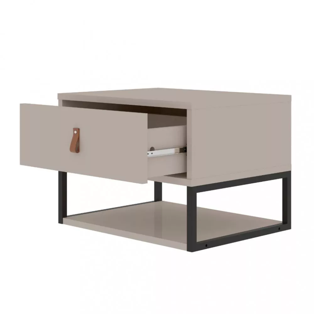 Mesa de Cabeceira Suspensa 1 Gaveta Sigma Casa D